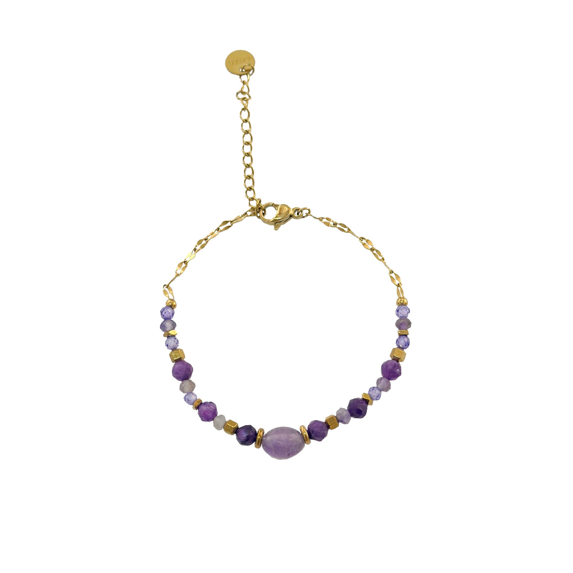 Wholesale natural jasper stone bracelet
