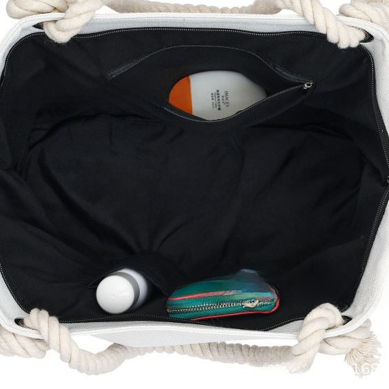 Wholesale multi-functional large  classic popular beach bag travel holiday gym essential