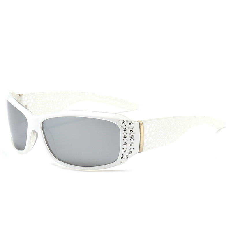 Wholesale Polarized Sunglasses Retro Fashion Diamond Sunglasses