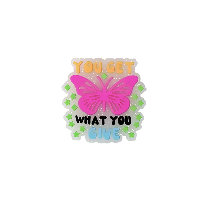 Wholesale 10pcs/pack  Silicone luminous beads flashing DIY beads