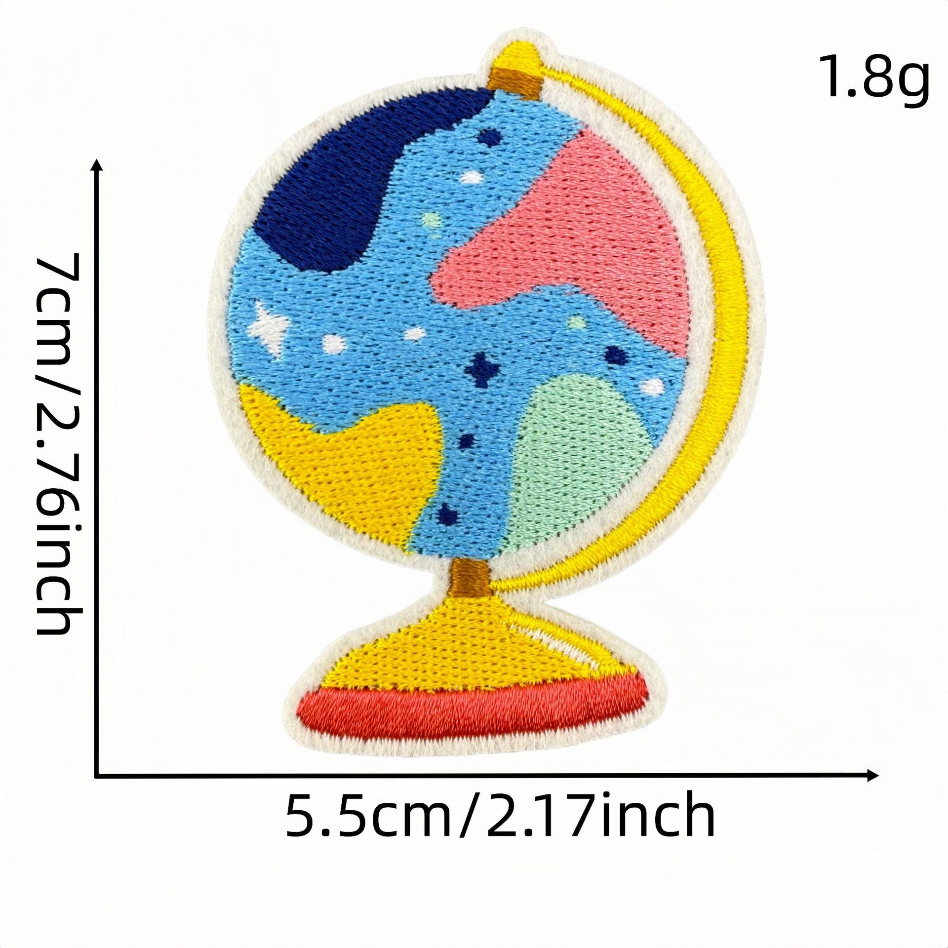 Wholesale Decorative Cartoon School Embroidery Patch Iron On Sewing Applique For DIY Fashion Accent And Gift