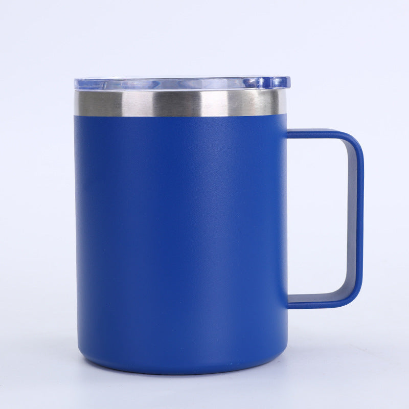 Wholesale 12oz Simple  Mug 304 Stainless Steel Double Layer Thermos Mug