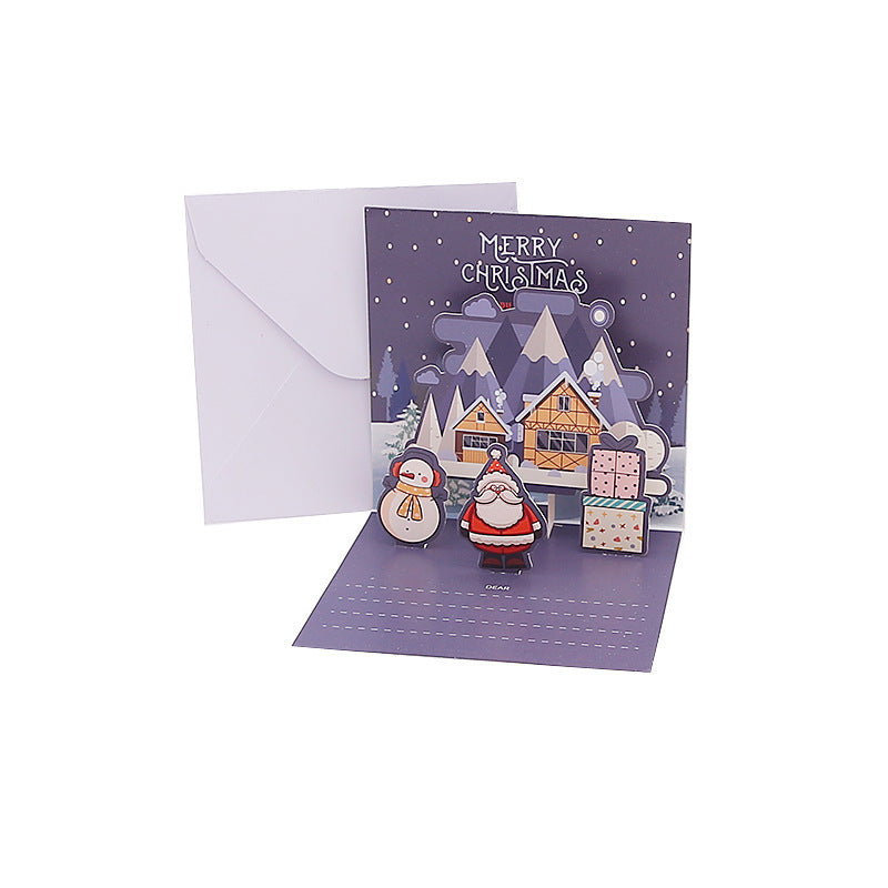 Wholesale Christmas greeting card creative holiday card