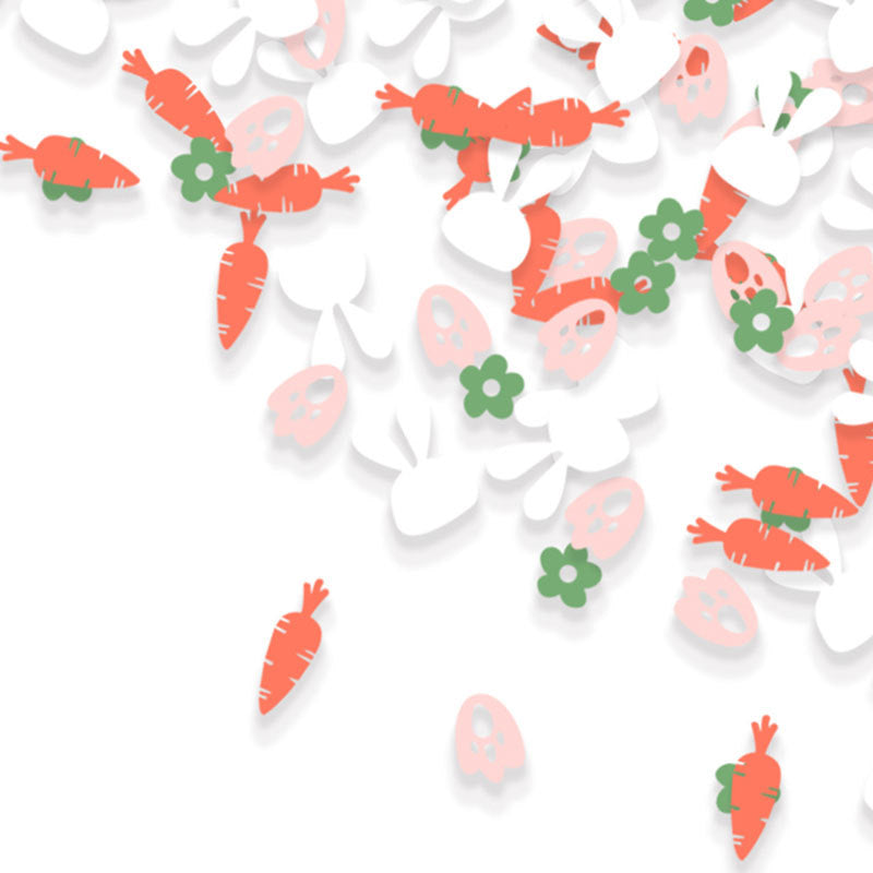 Wholesale Easter Rabbit, Carrot, and Paper Scraps