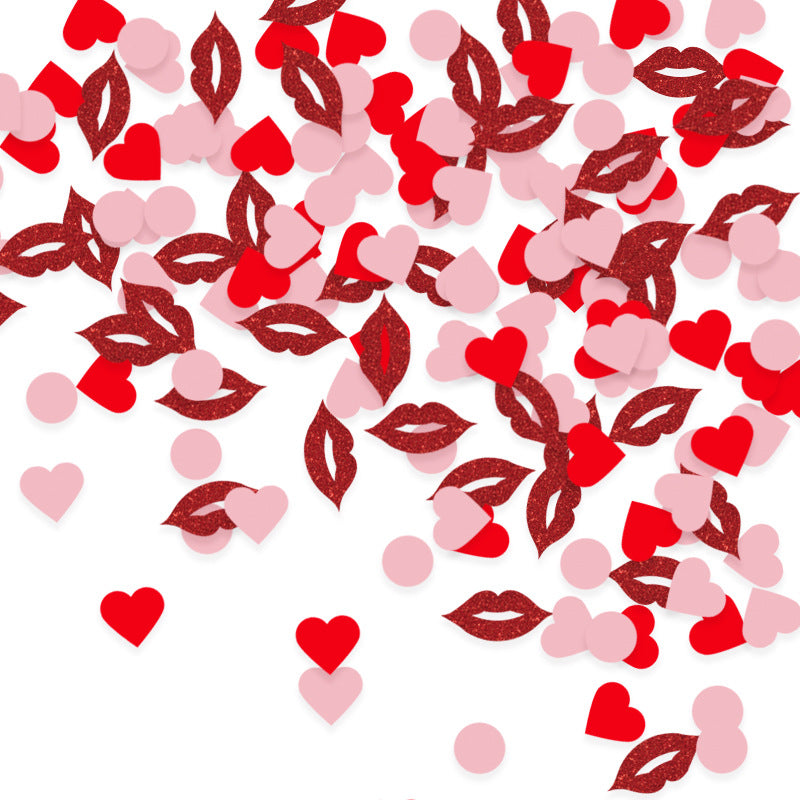 Wholesale Valentine's Day Love Lips Confetti Decoration