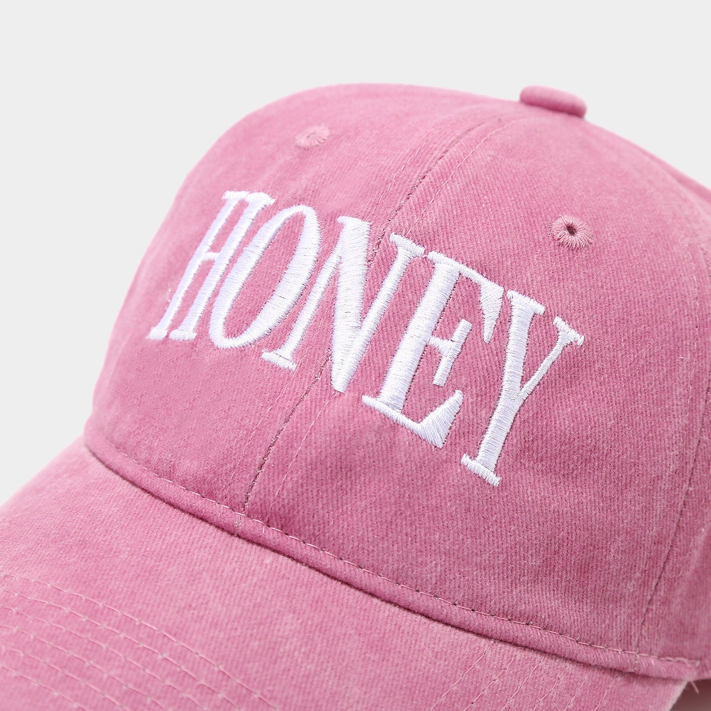 Wholesale  Embroidered Honey Baseball Cap Outdoor Sun Protection Visor Cap