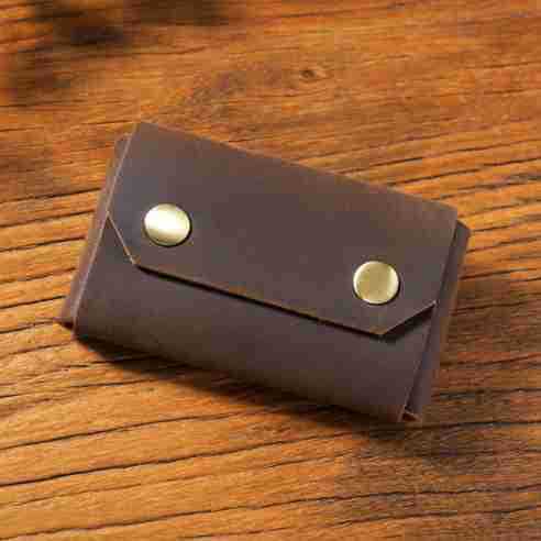 Wholesale Genuine Leather Vintage Portable Multifunctional Wallet
