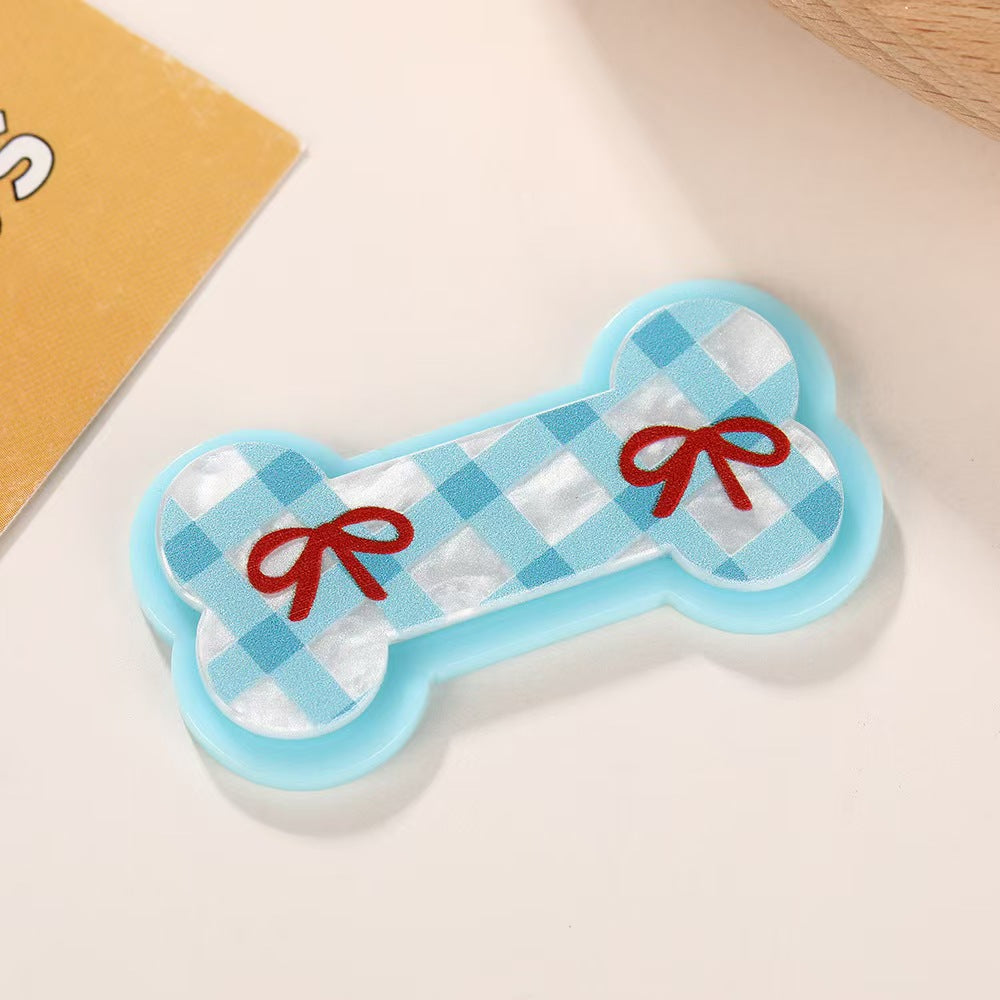 Wholesale 10pcs Cartoon cats and dogs Acrylic Flatback