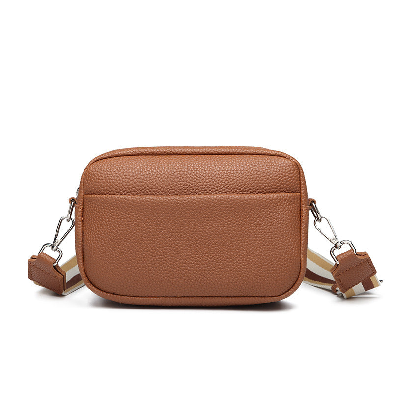 Wholesale Solid Color PU Crossbody Bag Single Shoulder Small Square Bag