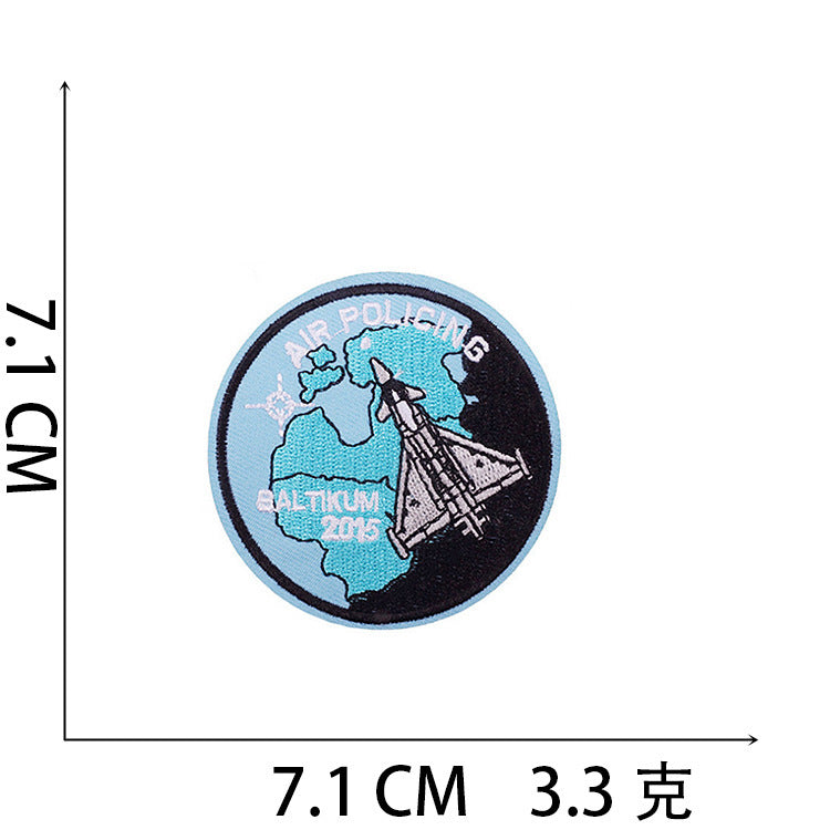 Wholesale Modern Iron On Embroidered Patch Set Astronaut Spaceship Cartoon Mushroom Designs Trendy Clothing Accessory For Gift Resale