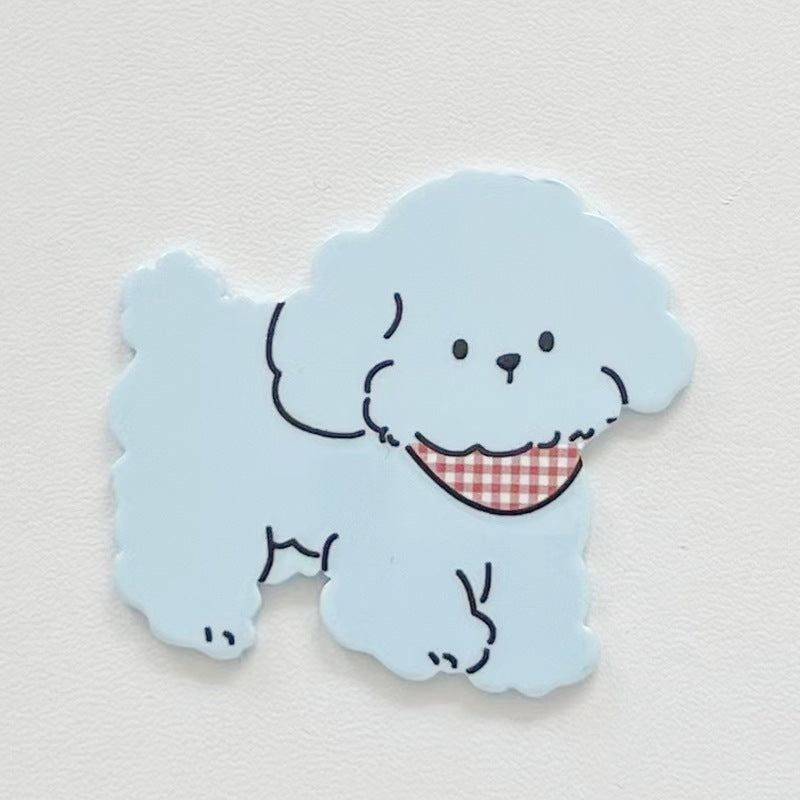 Wholesale 10pcs cute cartoon dogs and cats Acrylic Flatback