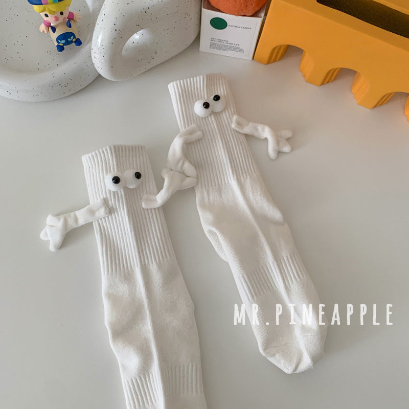Wholesale Cotton Holding Socks, Couple Magnetic Suction