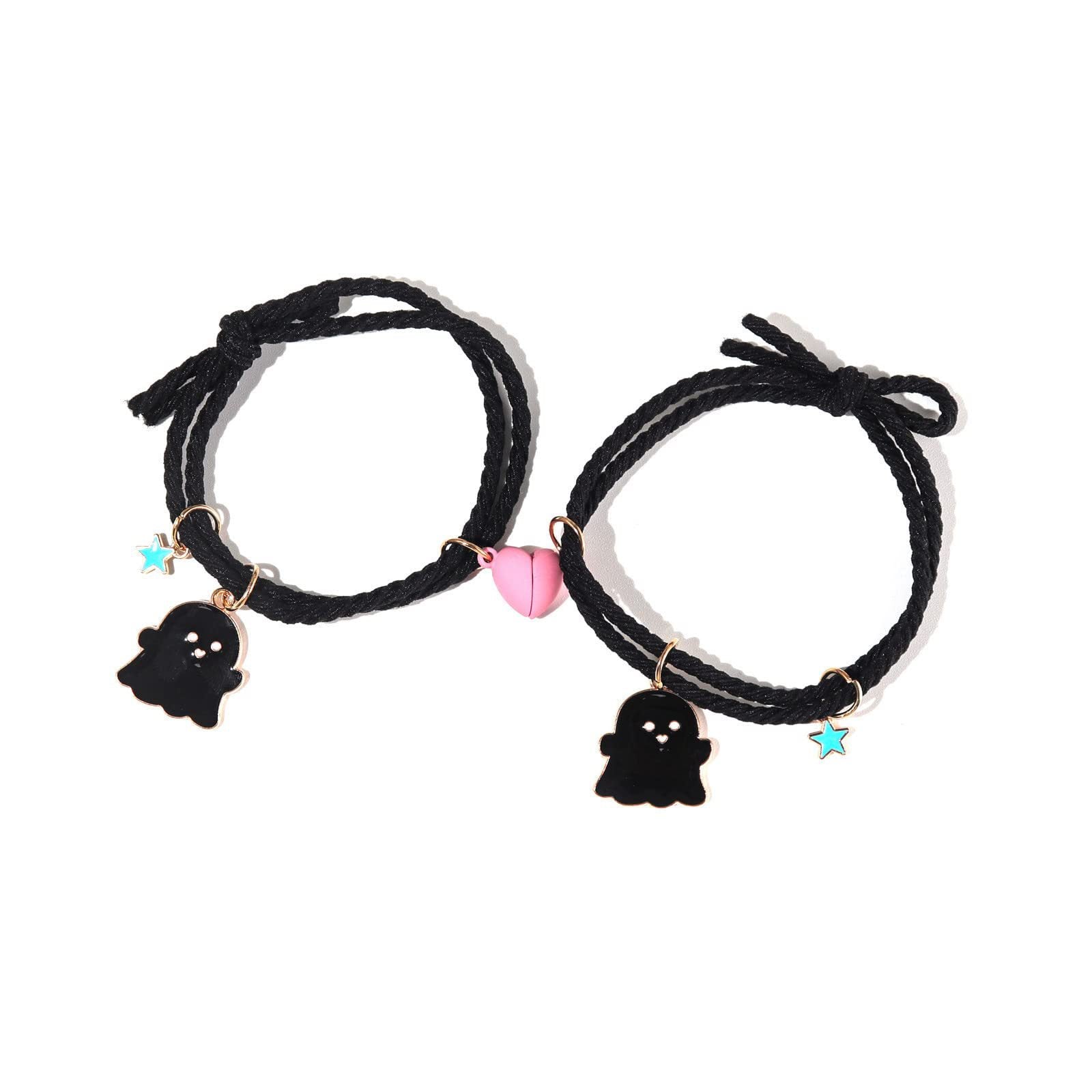 Wholesale 50PCS Halloween Mummy Ghost Pumpkin Hat Alloy Bracelet