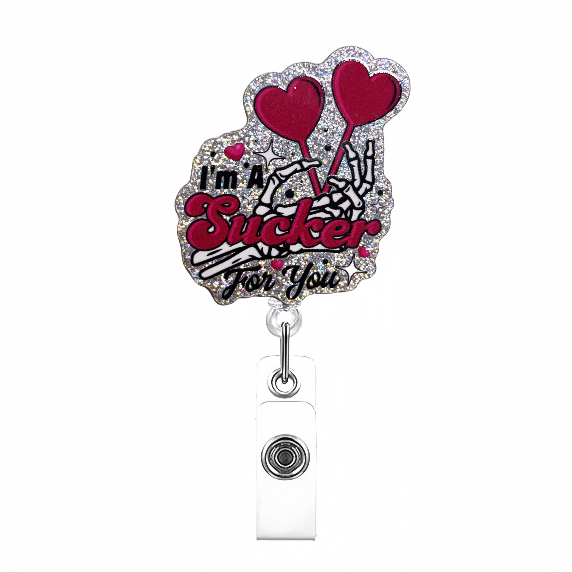 Wholesale Sparkling Mother's Day Badge Reels
