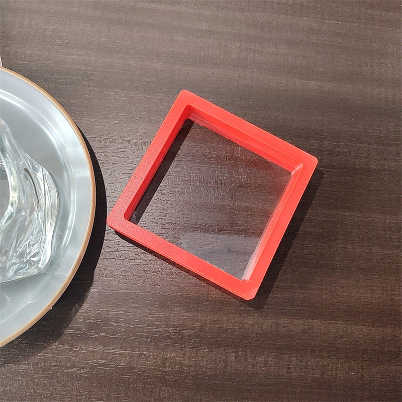 Wholesale Gradient Plastic Jewelry Box For Rings Earrings Necklaces Boutique Resale Gift