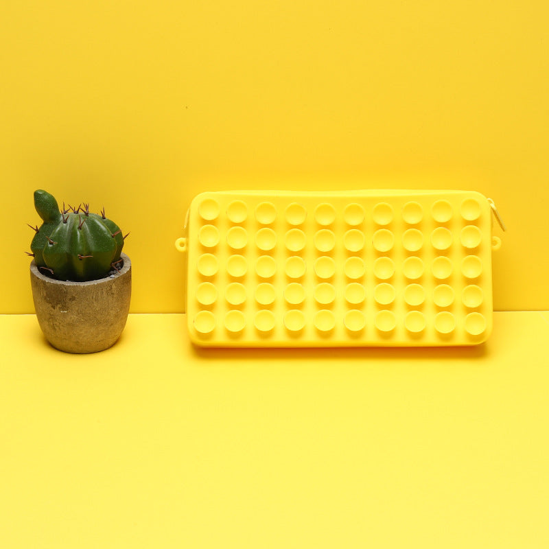 Wholesale Silicone Decompression Suction Cup Pen Bags