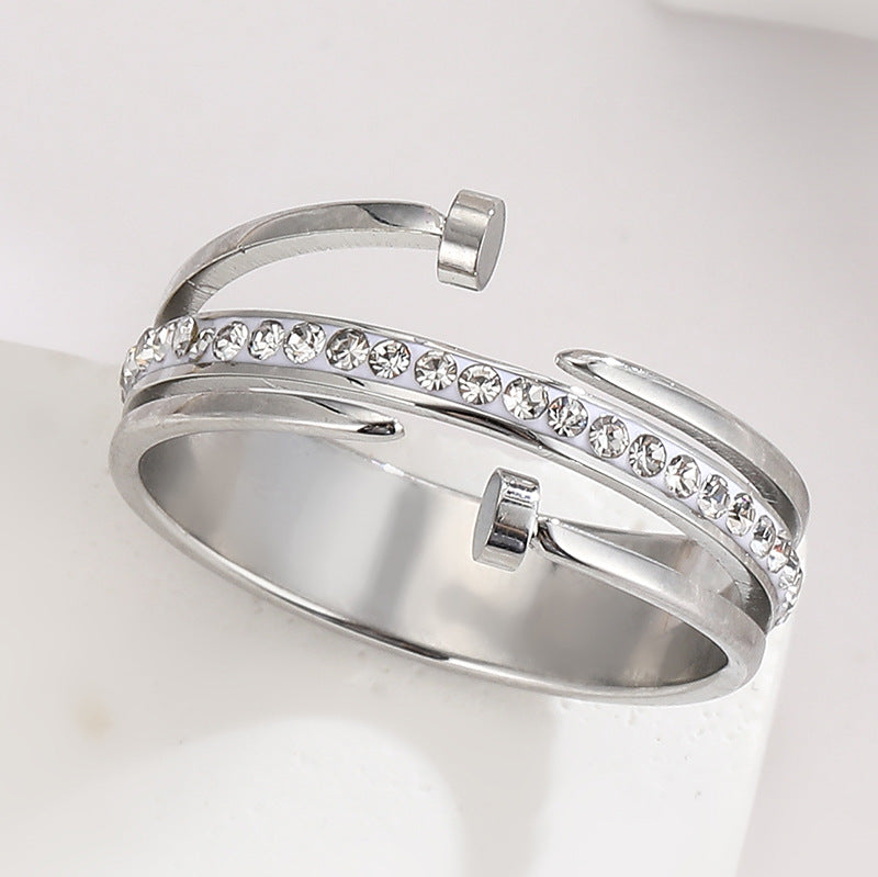 Wholesale Stainless Steel Nail Rings