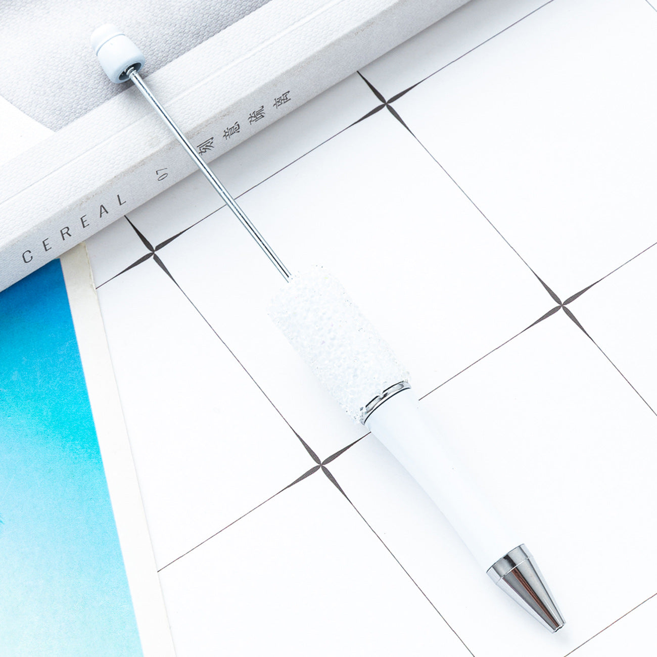 Wholesale DIY sugar beaded pen rhinestone ballpoint beadable pen