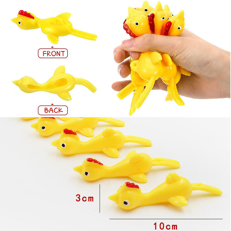 Wholesale Decompression Toys Ejection Chick Trick Fun Toys