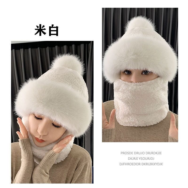 Wholesale Cute Teddy Bear Imitation Cashmere Hats