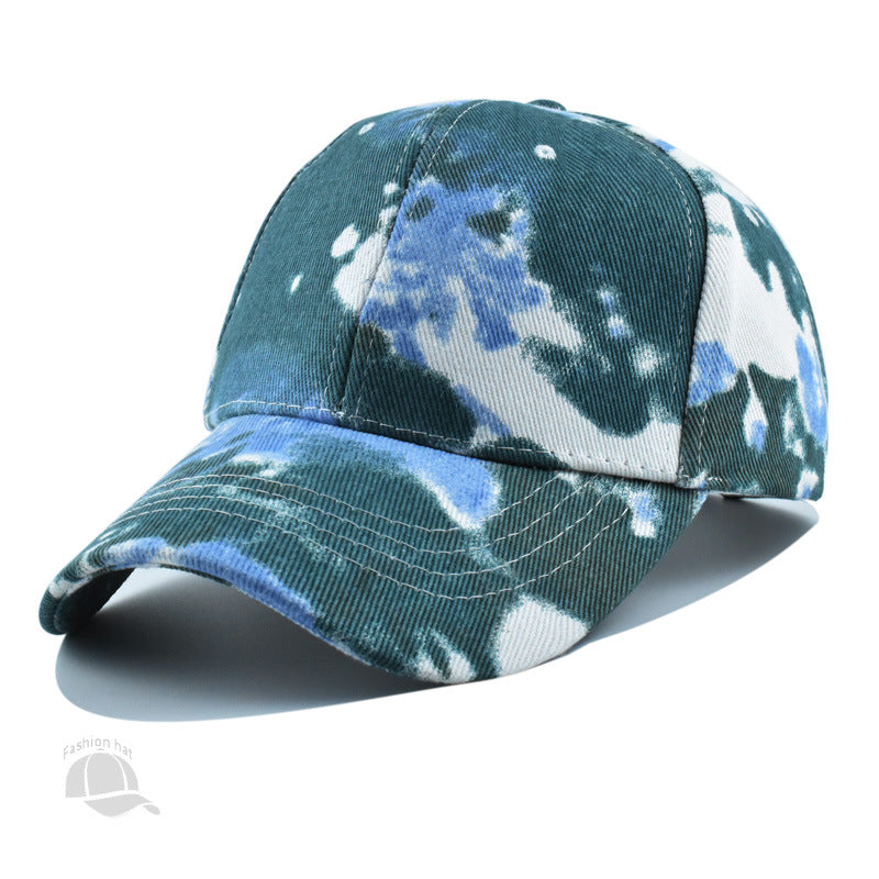 Wholesale Spring and Summer Graffiti Tie-dye Fashion Baseball Cap Visor Cap