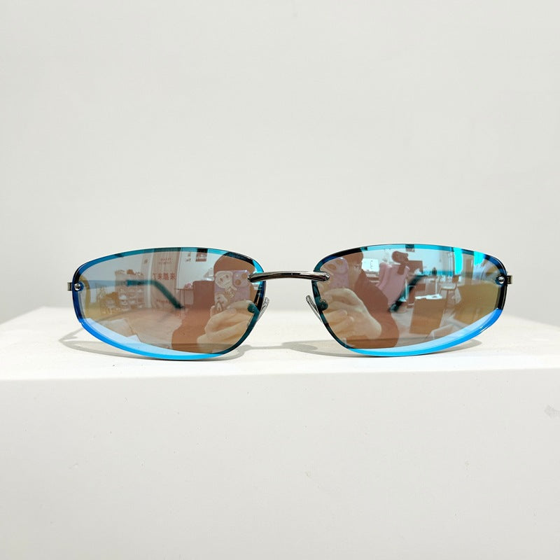 Wholesale Millennium rimless cat-eye sunglasses