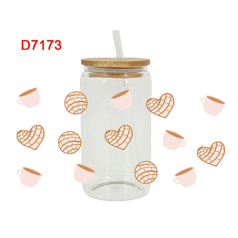 Wholesale Gourmet Volleyball 16oz Cup UV DTF Wraps