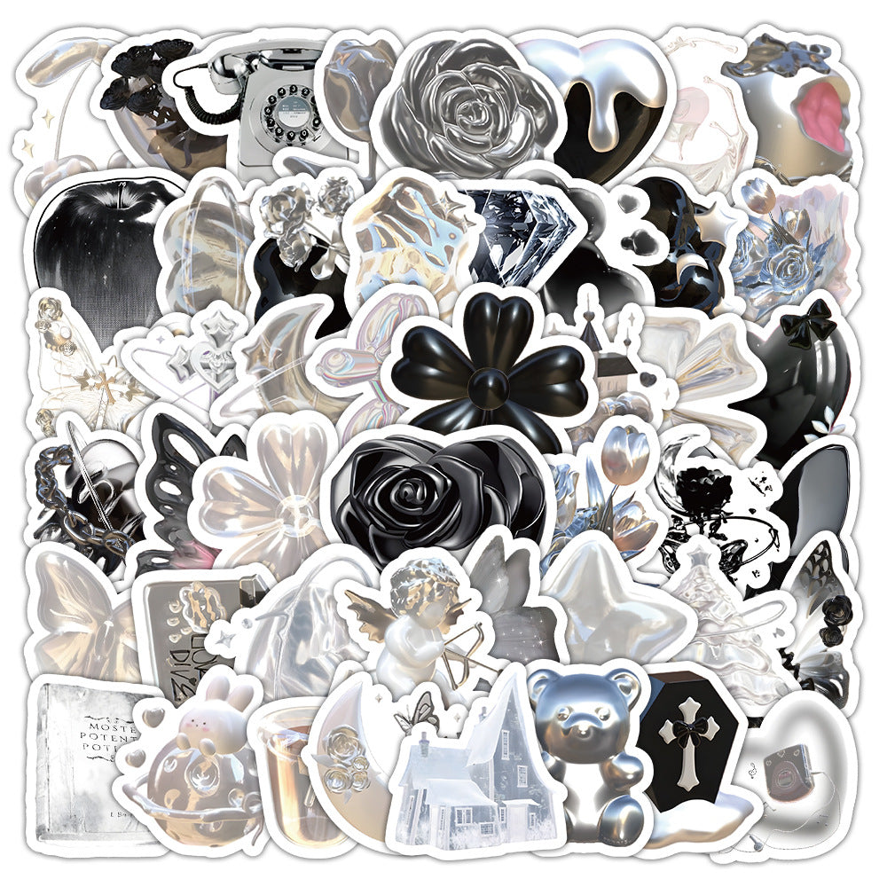 Wholesale 100 Cute Cartoon Colorful Graffiti Small Stickers Waterproof Vinyl Stickers