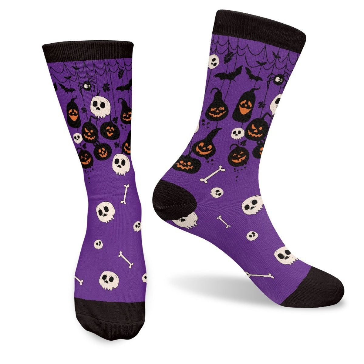 Wholesale Full Print Breathable Sports Halloween Stockings