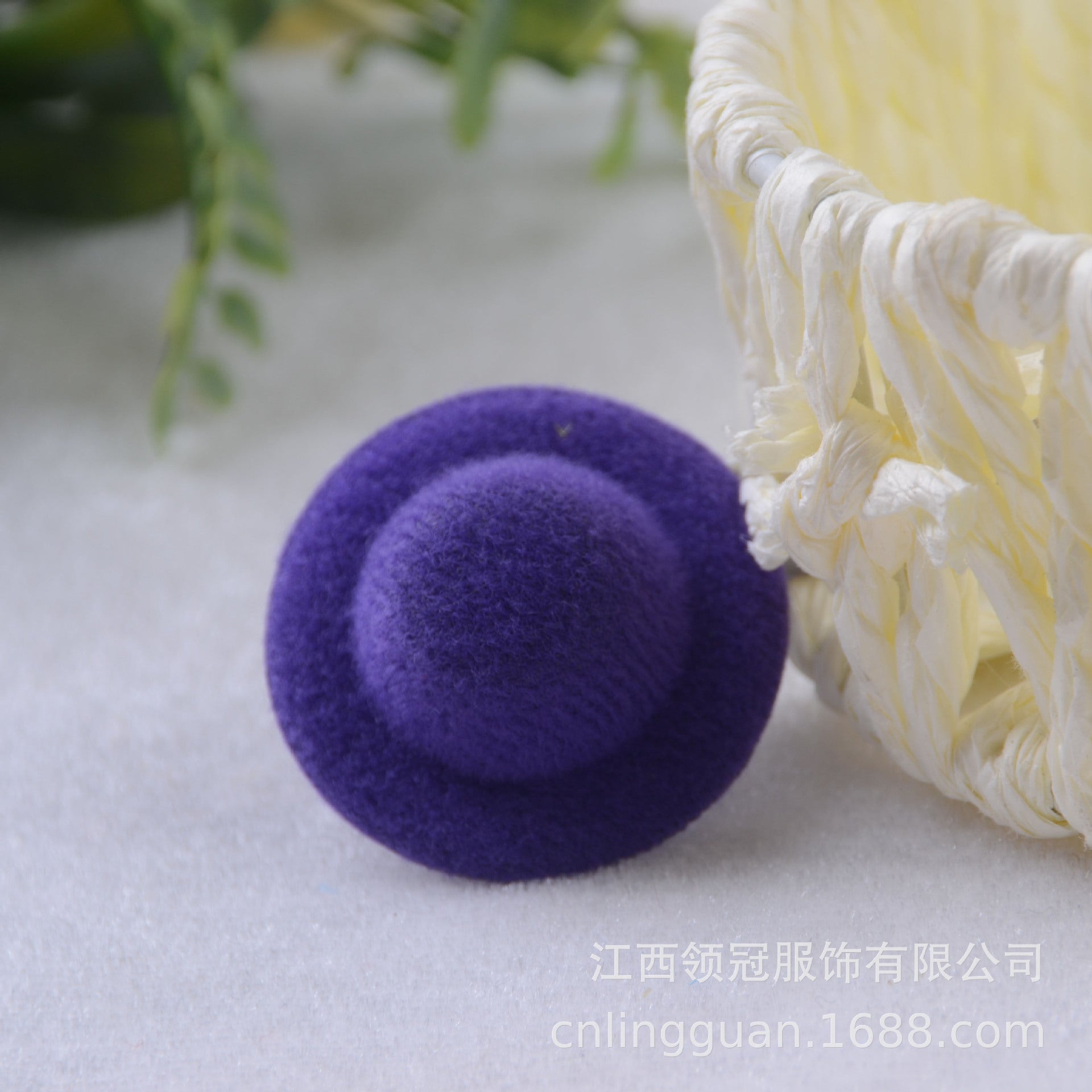 Wholesale SD Doll hat accessories brushed cloth DIY handmade hat embryo hat jewelry raw material handmade bare hat 3.5CM