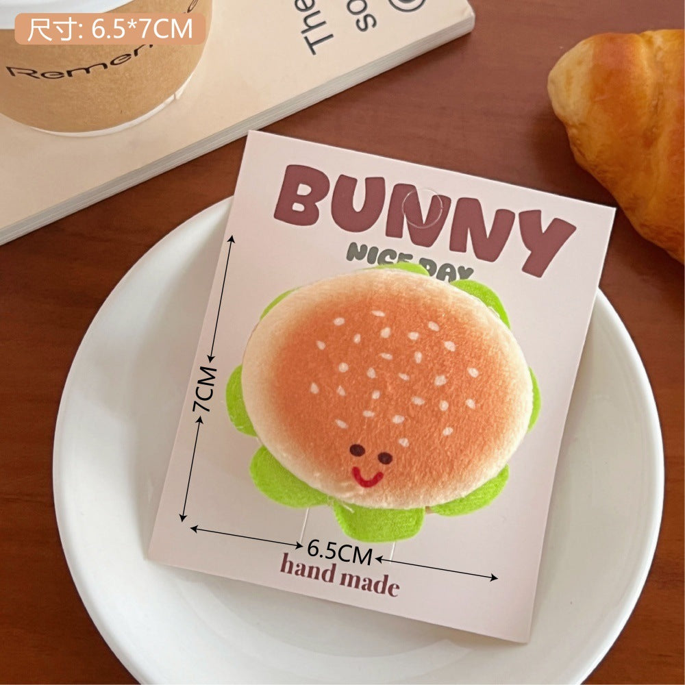 Wholesale Creative Cartoon Food Plush Doll Keychain