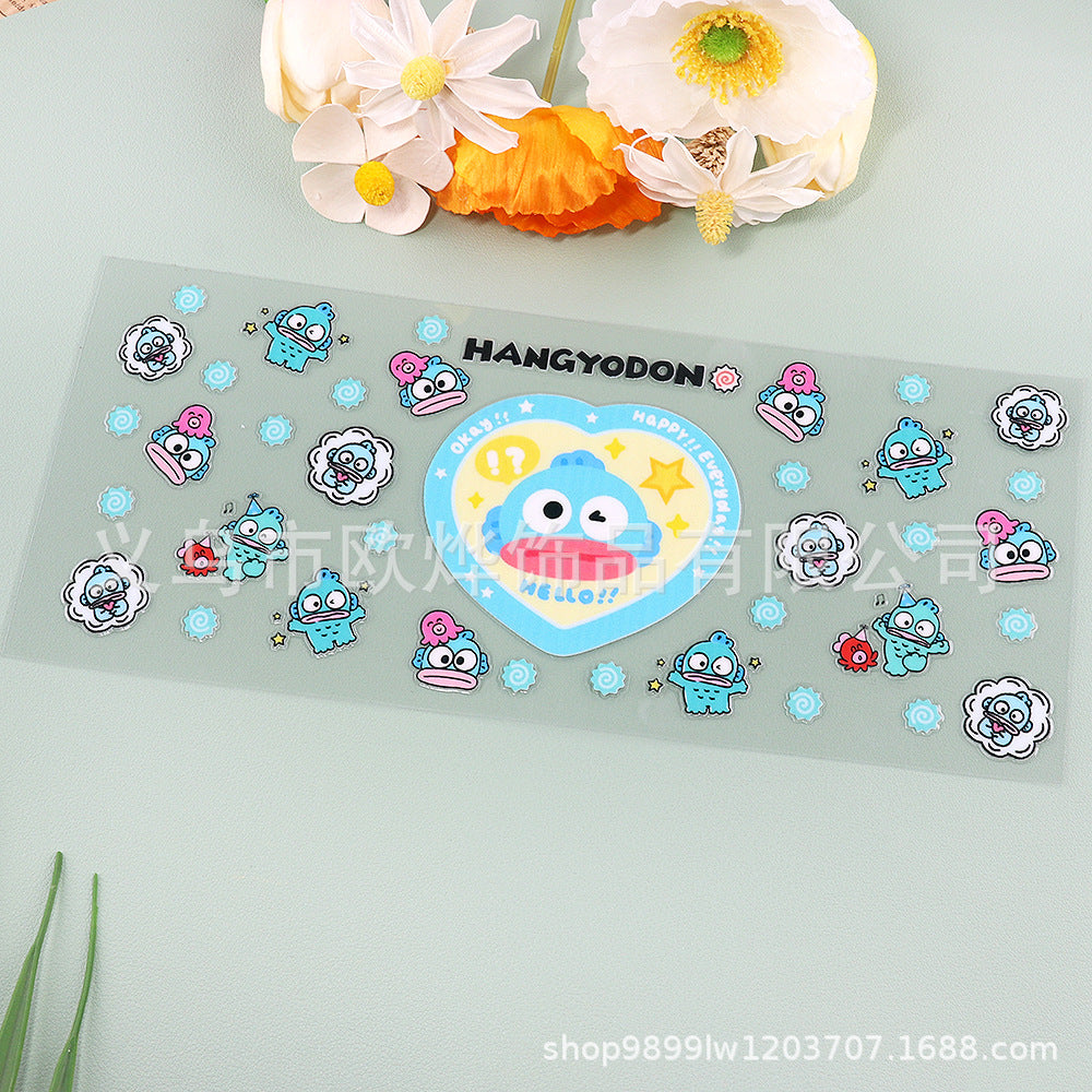 Wholesale 5pcs 16oz UVDTF transfer stickers