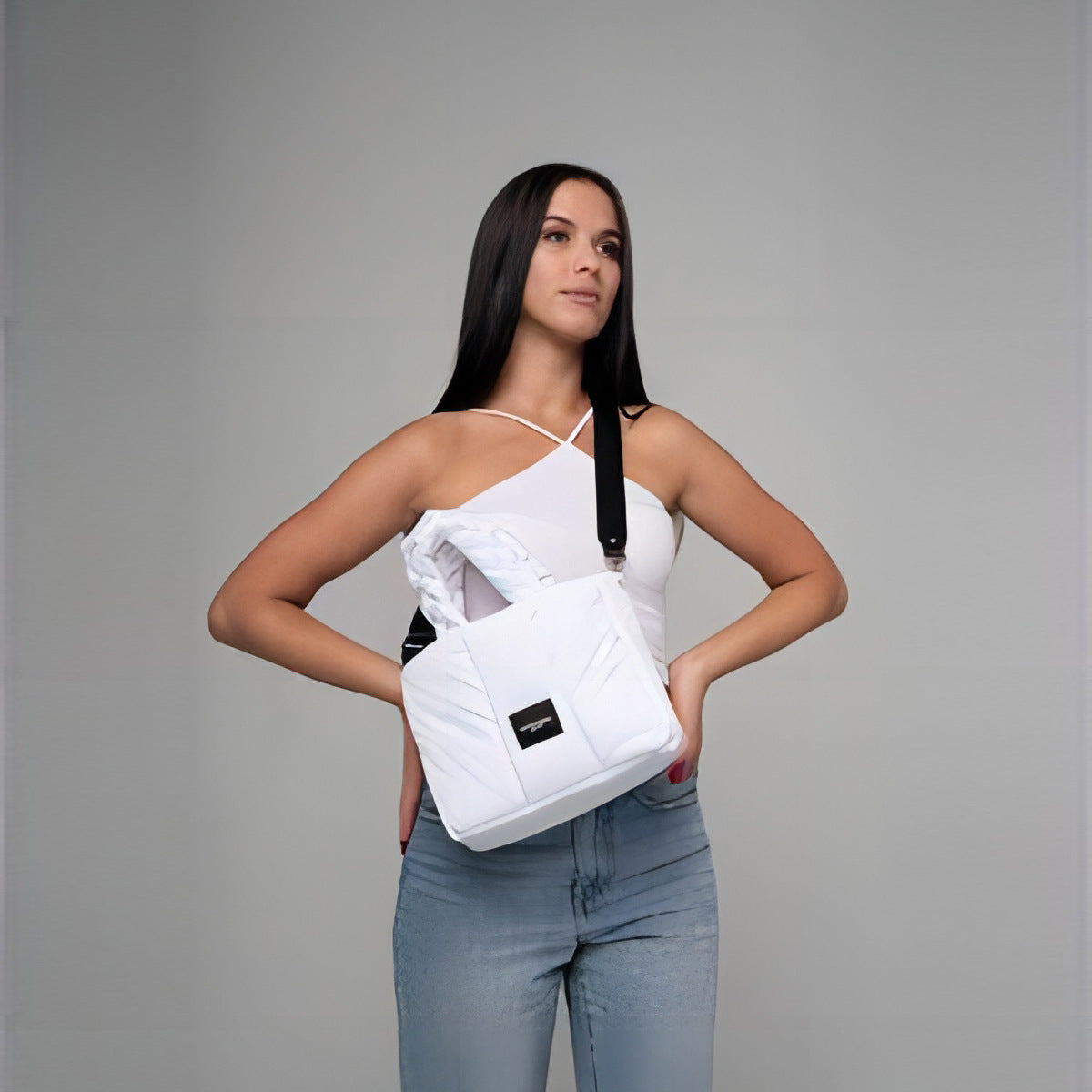 Wholesale Crossbody Large Capacity Portable Small Square Bags