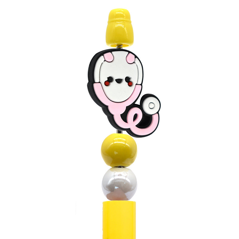 Wholesale  Random 100pcs/pack  Medical Series Ballpoint Pen Beads