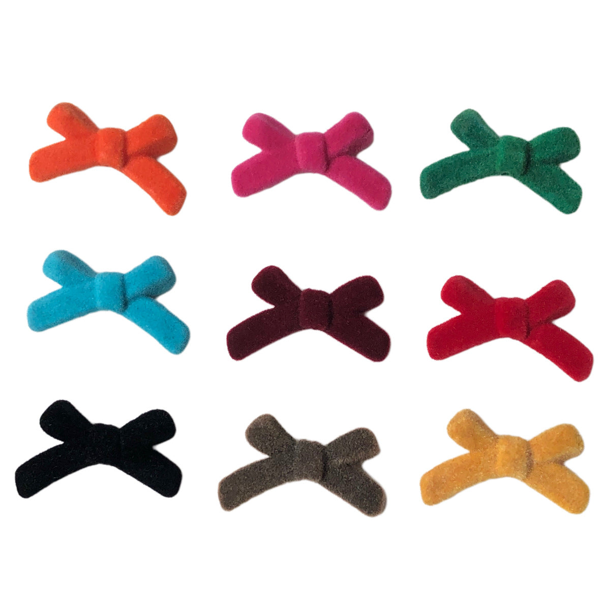 Wholesale 10PCS Flocking Cross Bow DIY Jewelry Accessories Beads