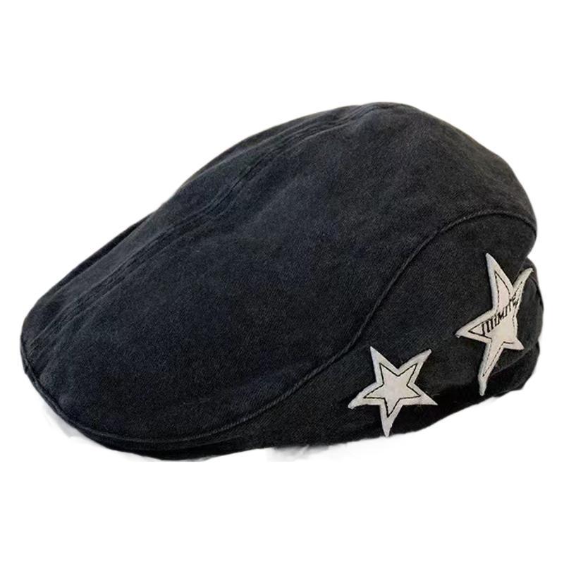 Wholesale American retro star forward cap beret
