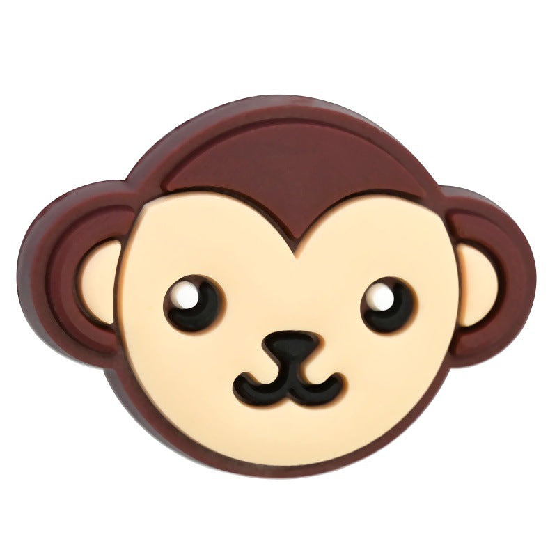 Wholesale Random 100pcs/pack  Cute Cartoon Animal Series Beads  Focal Beads