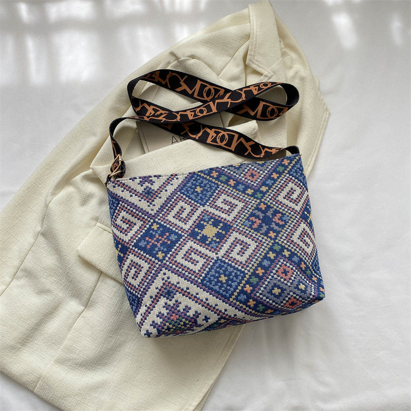 Wholesale Polyester Ethnic Messenger Bag