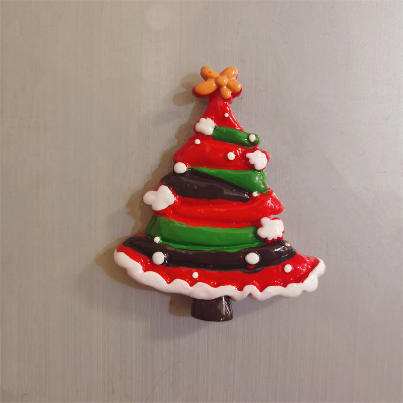 Wholesale Christmas Elderly Refrigerator Stickers Decoration