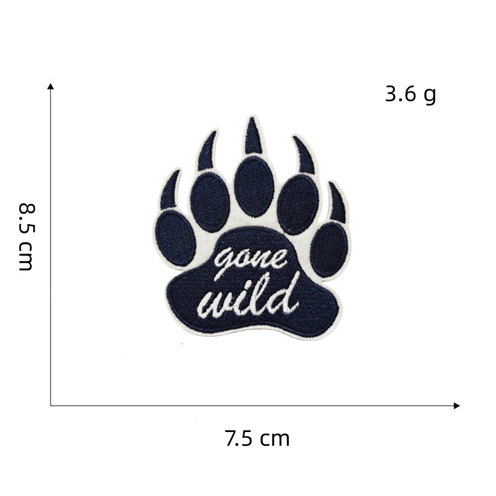 Wholesale Embroidered Patches Outdoor Camping Travel Landscape Adhesive Backing Decorative Gift