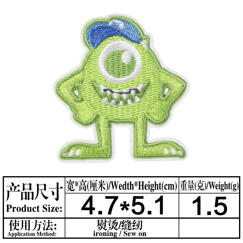Wholesale cartoon cloth stickers cute DIY patch OLY Exclusive
