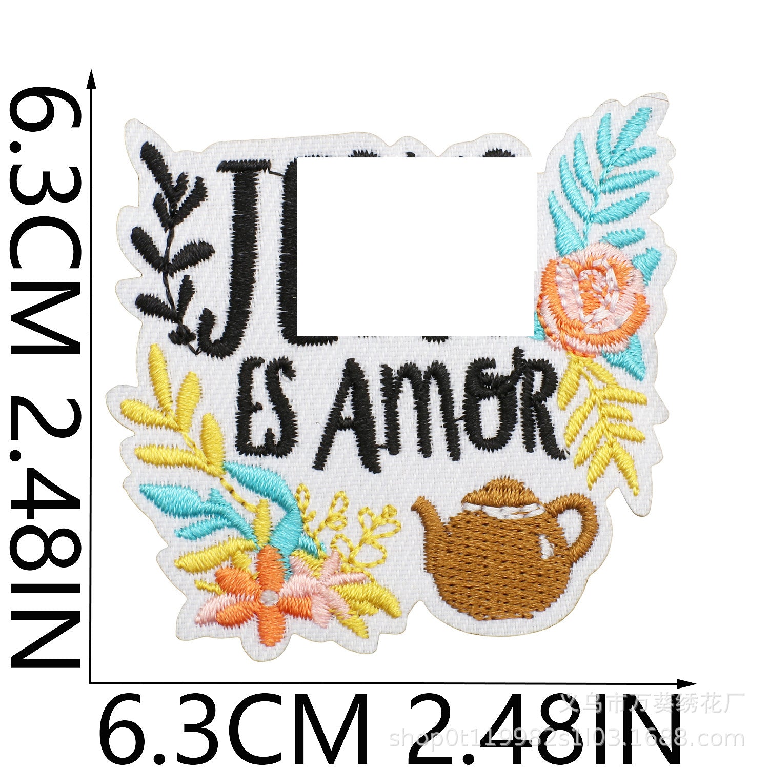 Wholesale Inspirational Embroidered Patch Alphabet Motto Clothing Decorative Accent For Resale