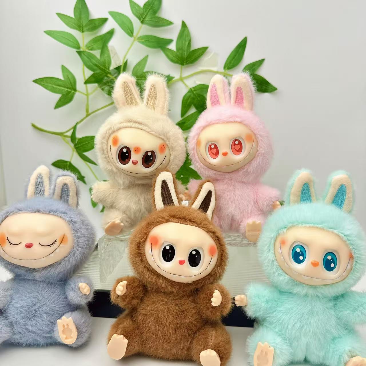 Wholesale Cute Cartoon Plush Monster Keychain