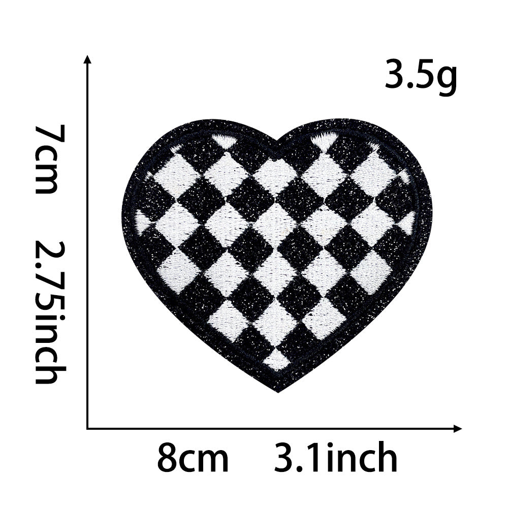 Wholesale Trendy Blue Ball Sequin Embroidered Patch With Bow Iron On Adhesive For Coats DIY Fashion Accessory Gift