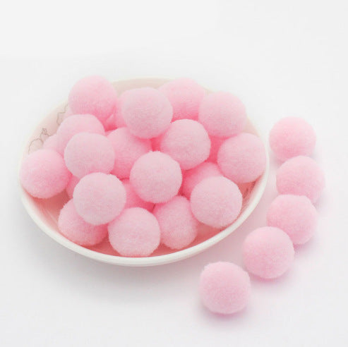 Wholesale 20MM diy handmade materials headdress accessories high elastic wool ball colorful wool ball NO HOLE