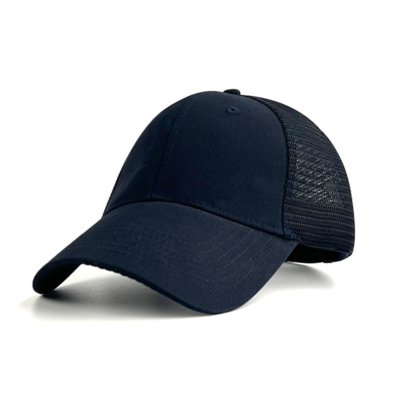 Wholesale Breathable Pure Cotton Net Baseball Caps