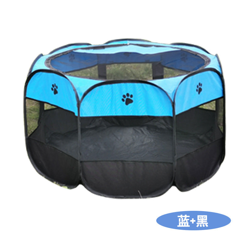Wholesale Closed Pet Wire Storage Oxford Cloth Octagonal Cage