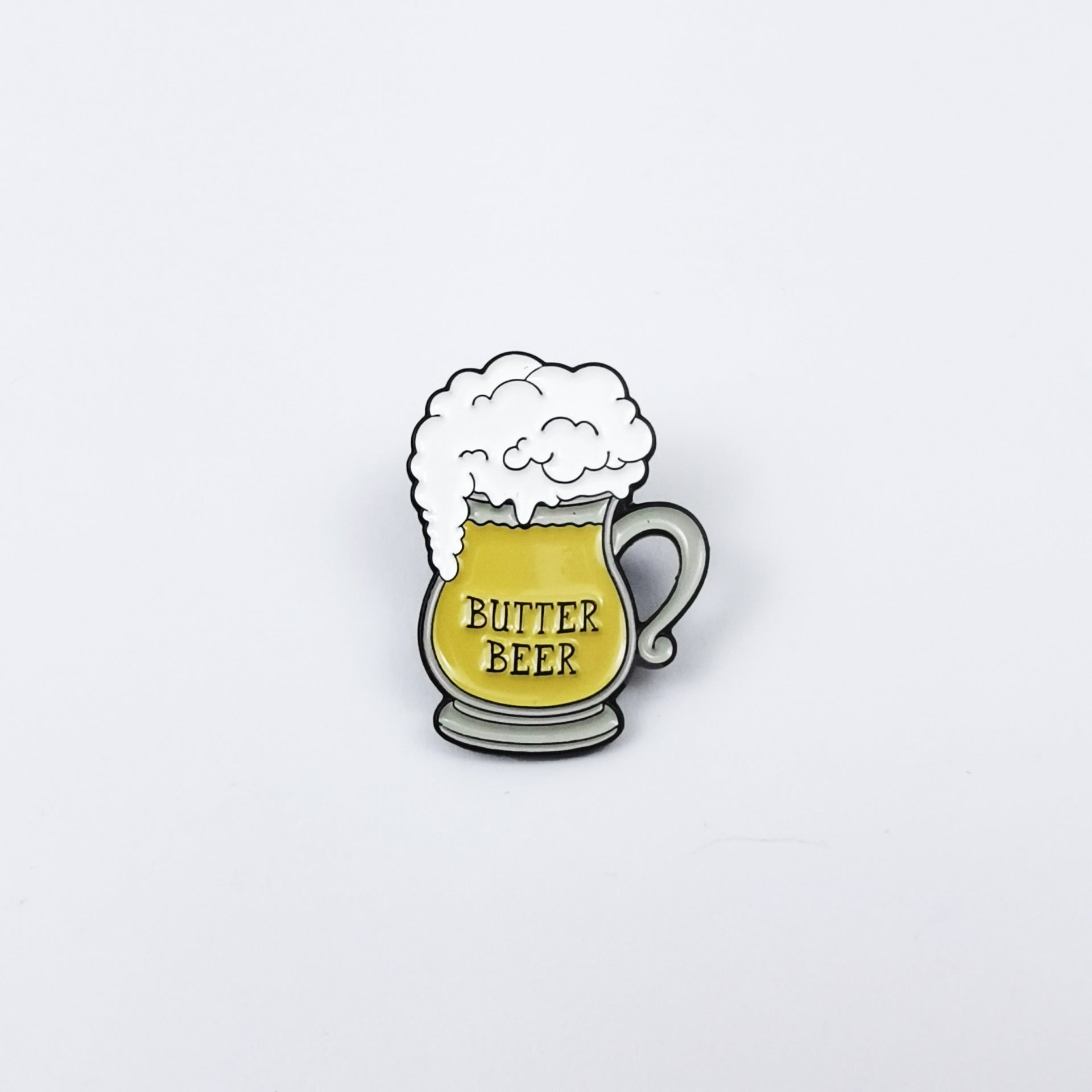 Wholesale Beer Landscape Alphabet Geometric Metal Brooch