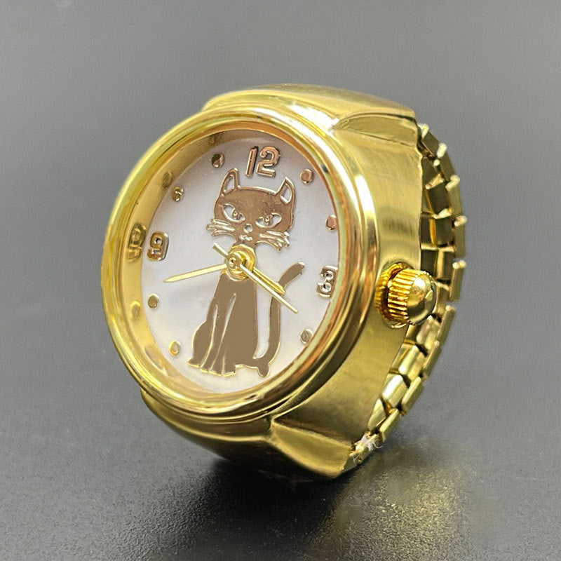 Wholesale [Ring Watch] Simple Watch Ring Jewelry