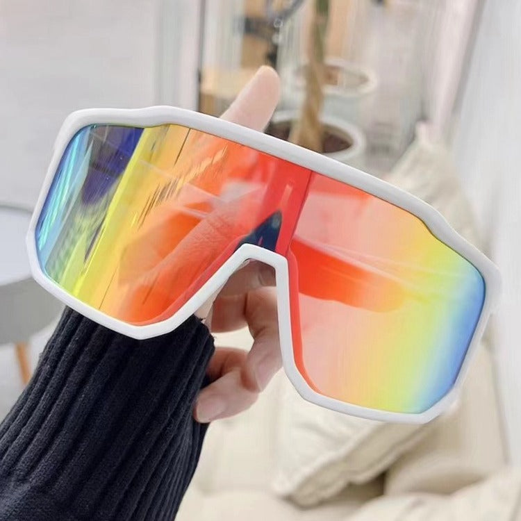 Wholesale Cycling windproof glasses outdoor large frame cycling ski mountaineering road mountain bike sports Sunglasses